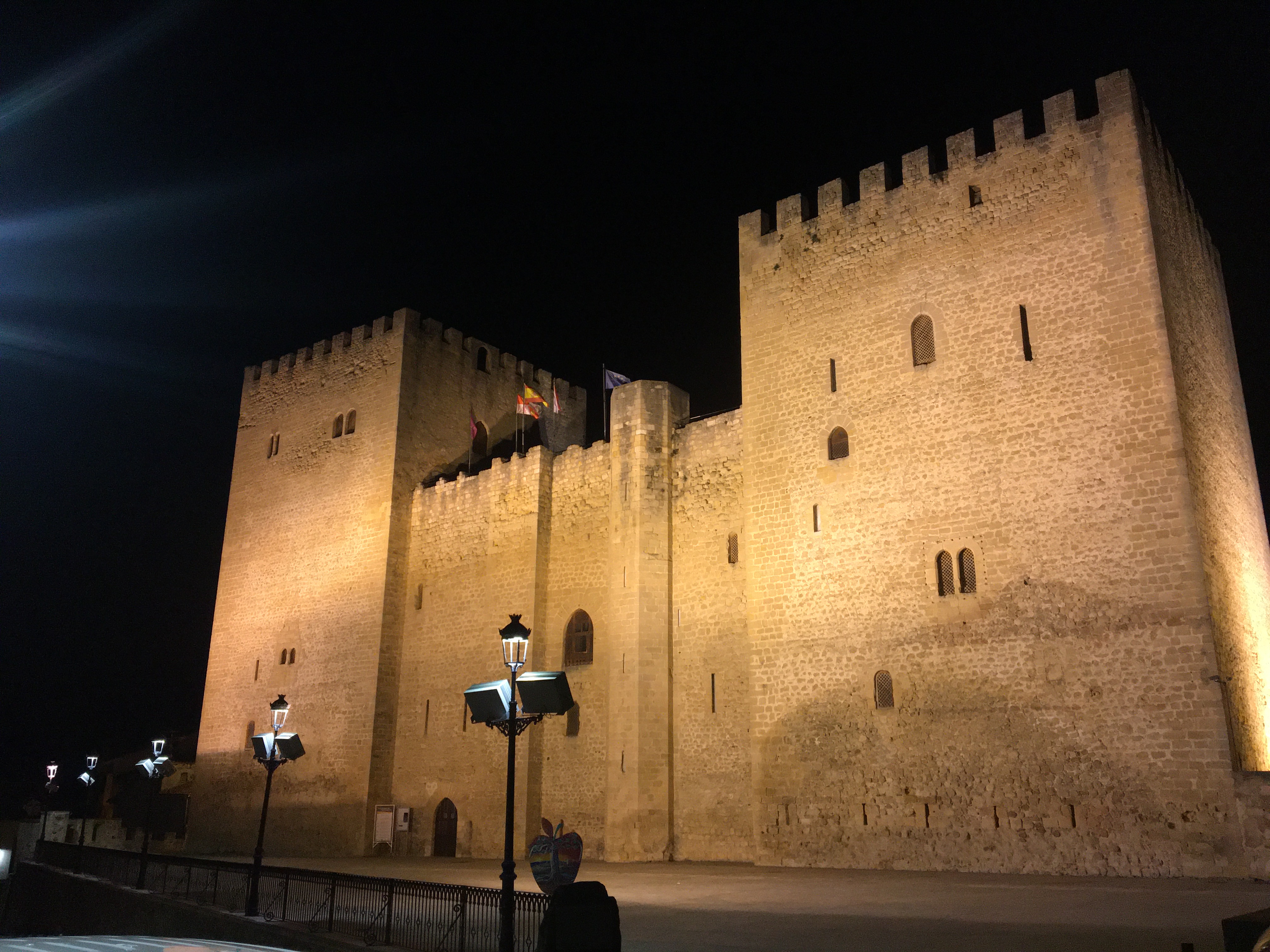 Alcázar de los Condestables en el entorno de La Casita del Alcázar